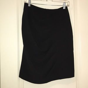 Ronen Chen black pencil skirt